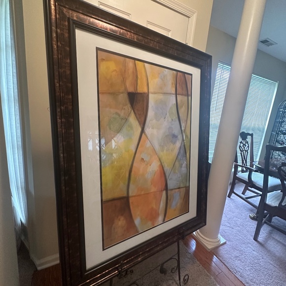 Abstract Framed Artwork